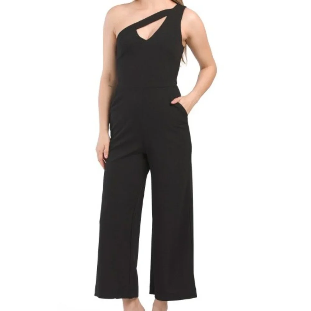 One Shoulder Jumpsuit